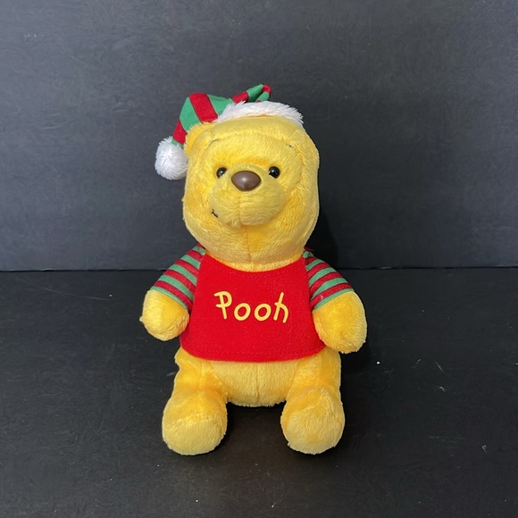 DISNEY VINTAGE WINNIE THE POOH STUFFED ANIMAL COLLECTOR BUNDLE - Picture 7 of 15